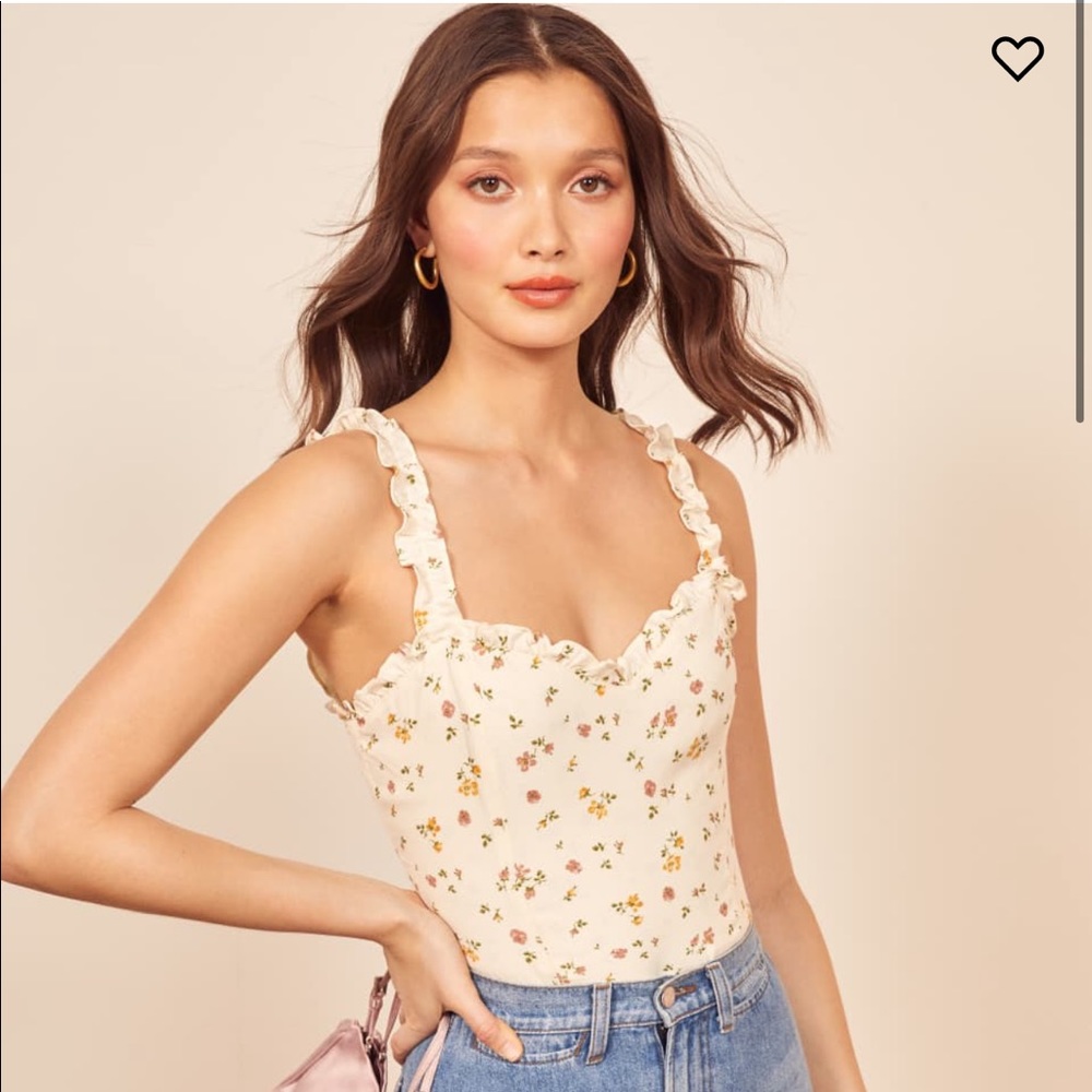 REFORMATION HAVANA TOP (Size 2) - NWOT